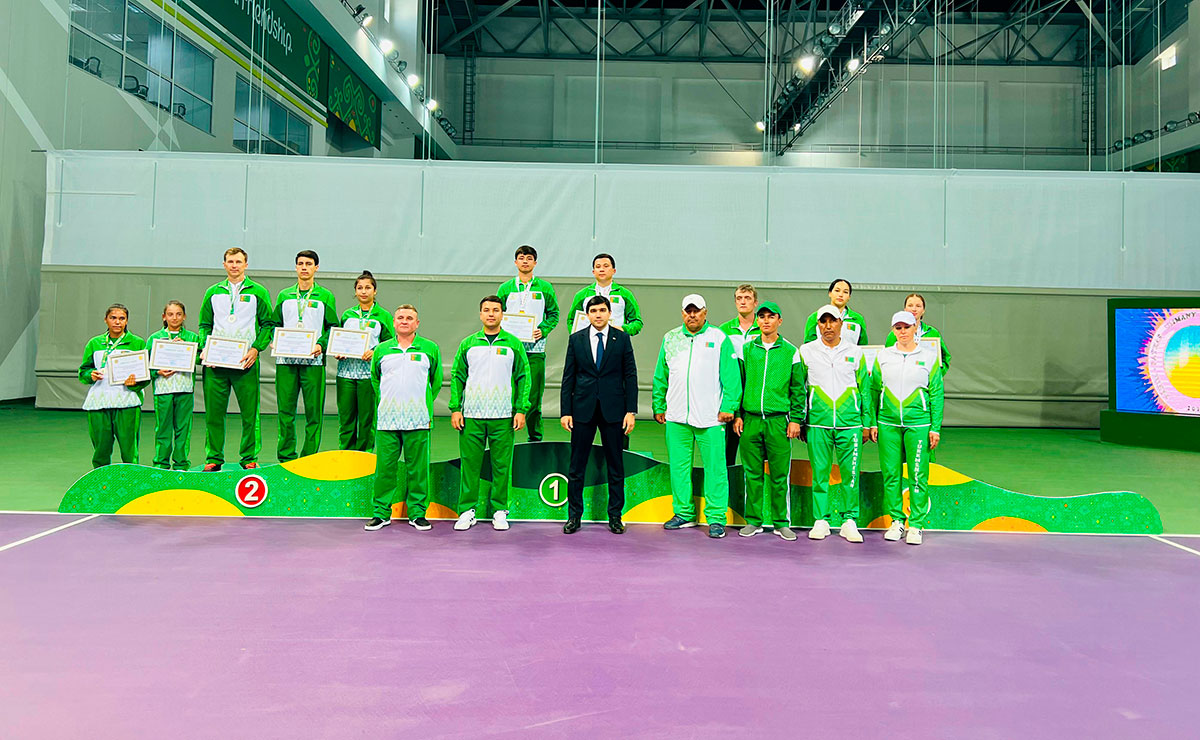 Tennis boýunça Türkmenistanyň çempionaty geçirildi