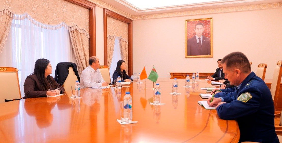 Colleagues from China visited the State Customs Service of Turkmenistan