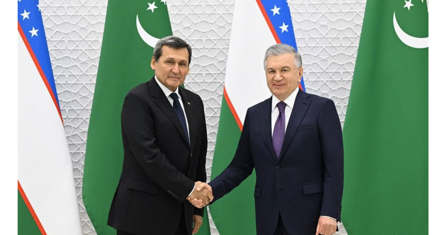 Issues of development of Turkmen-Uzbek relations were discussed