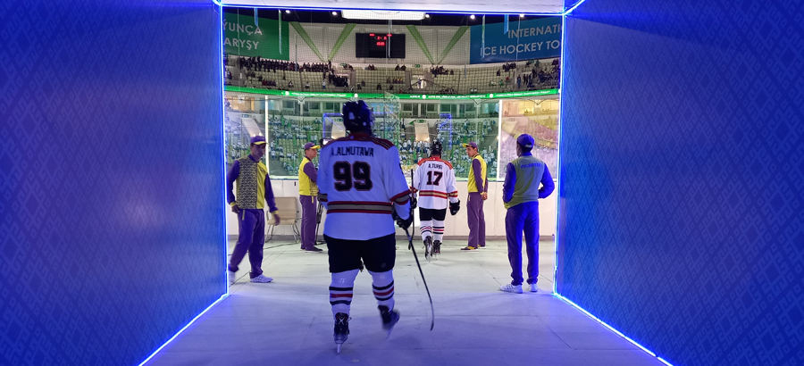 Праздник хоккея в столице Туркменистана