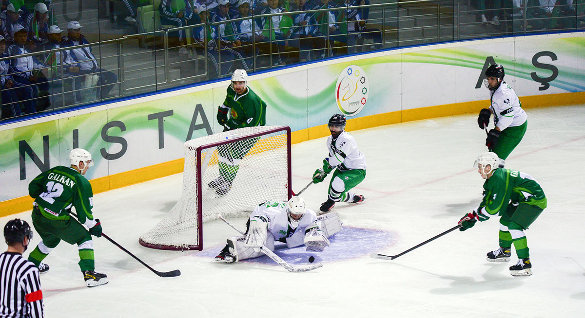 The Galkan hockey players won their third victory, crushing the team from Iran