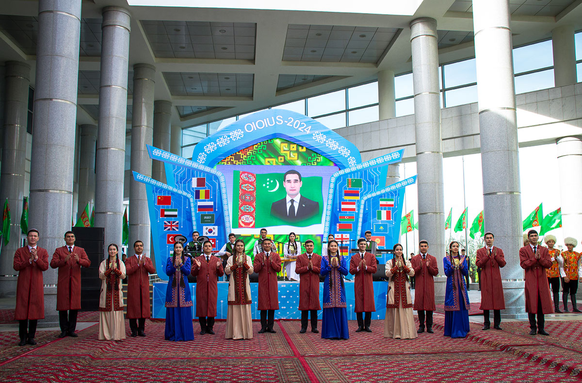 The opening ceremony of the II International Informatics Olympiad was held in Ashgabat