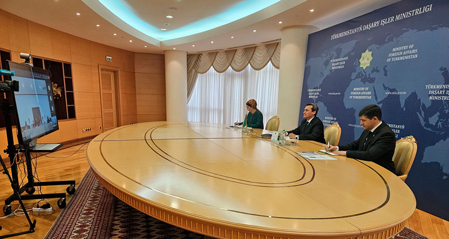 Встреча с руководителями агентств ООН в Туркменистане и региональных структур ООН