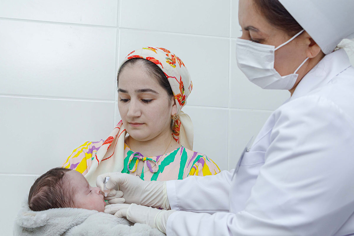 Turkmenistan joins the immunization program