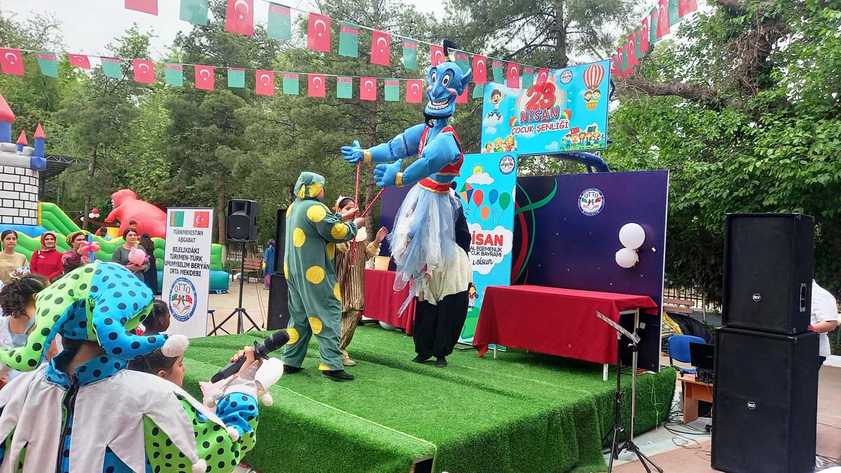 The children's festival "Hopes of a Green Future" was held in Ashgabat