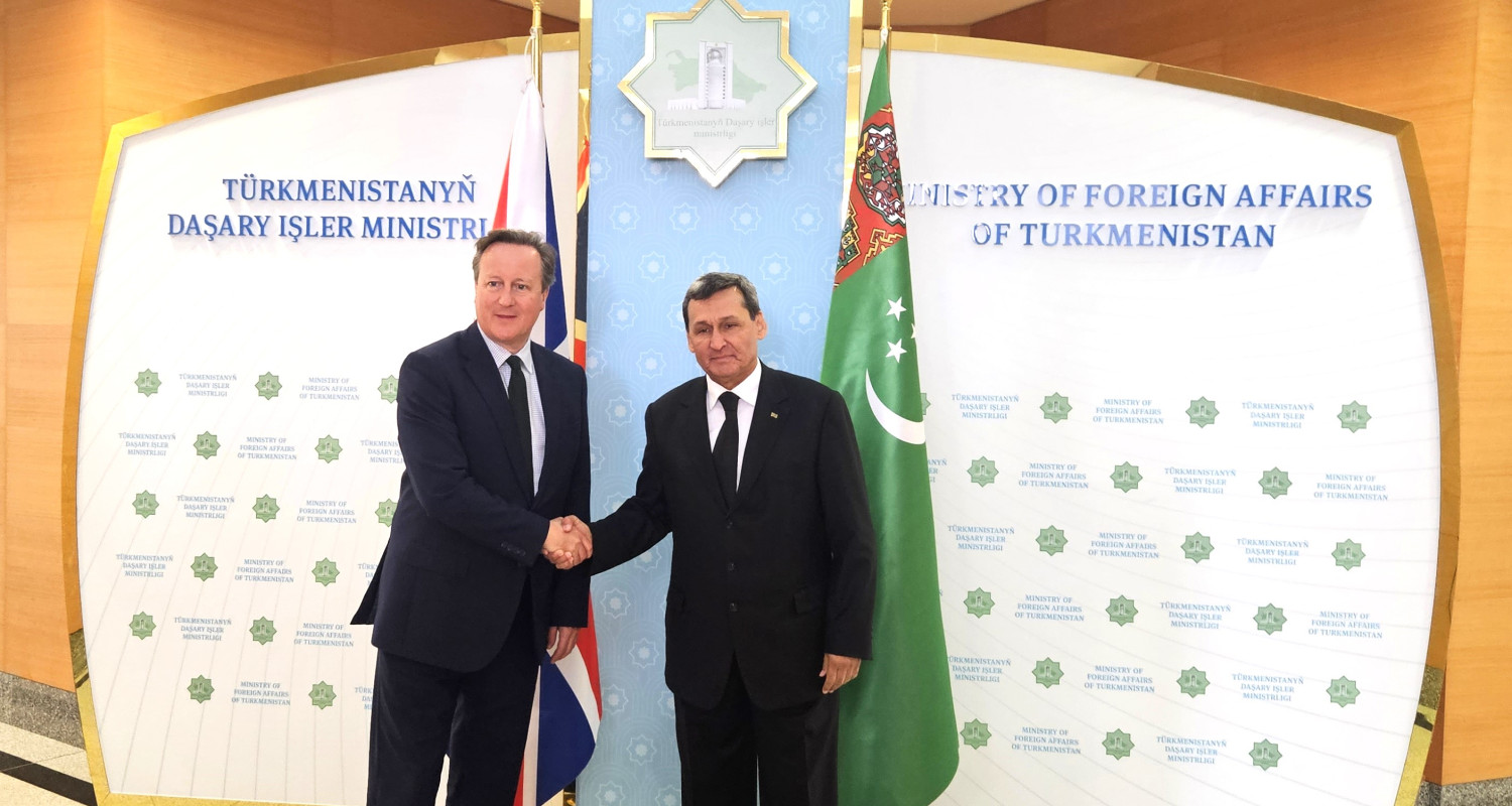 Meeting with the Secretary of State for Foreign, Commonwealth and Development Affairs of Great Britain David Cameron