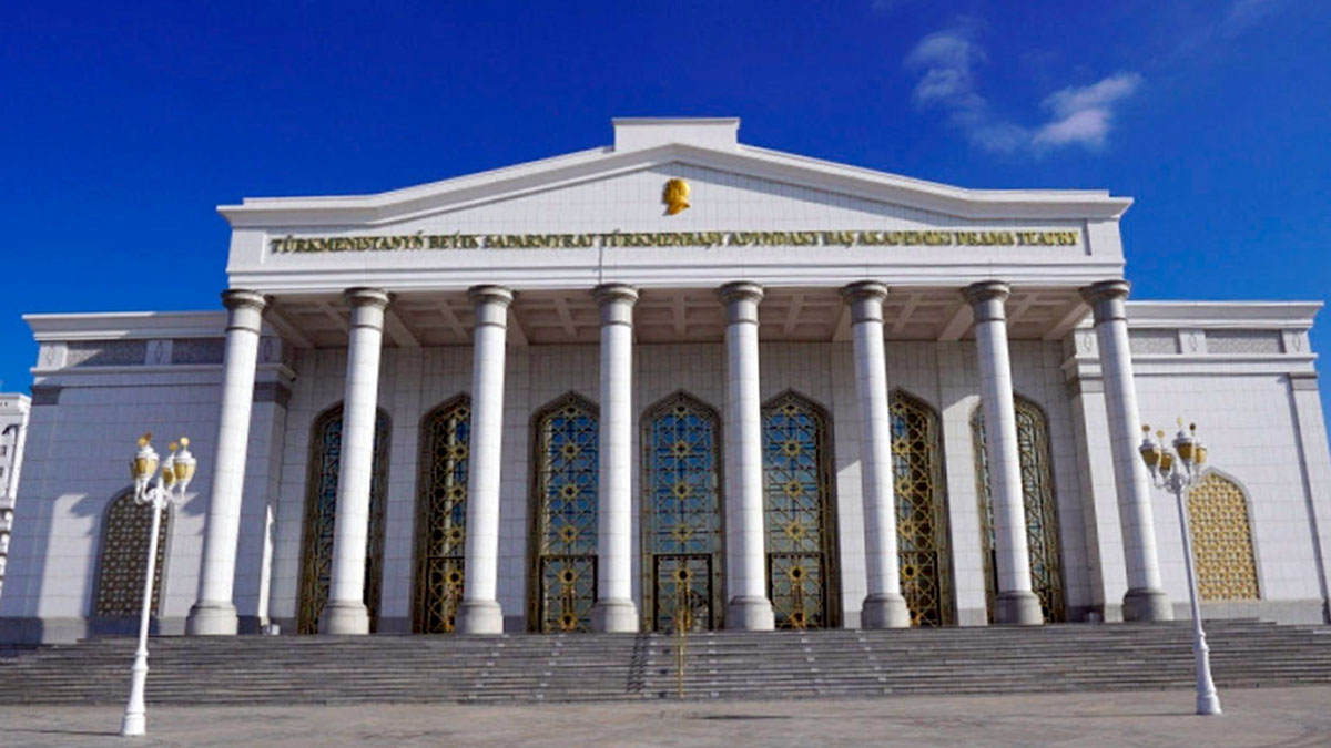 Performances and concerts in theaters of Ashgabat and Arkadag city