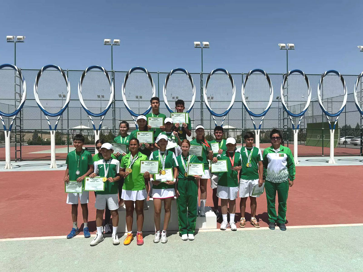The winners of the Ashgabat tennis championship have been determined
