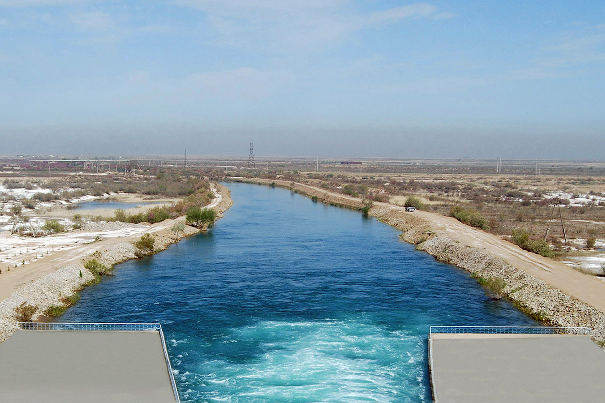 На Каракумском канале запущена автоматизированная система учета измерения расхода воды