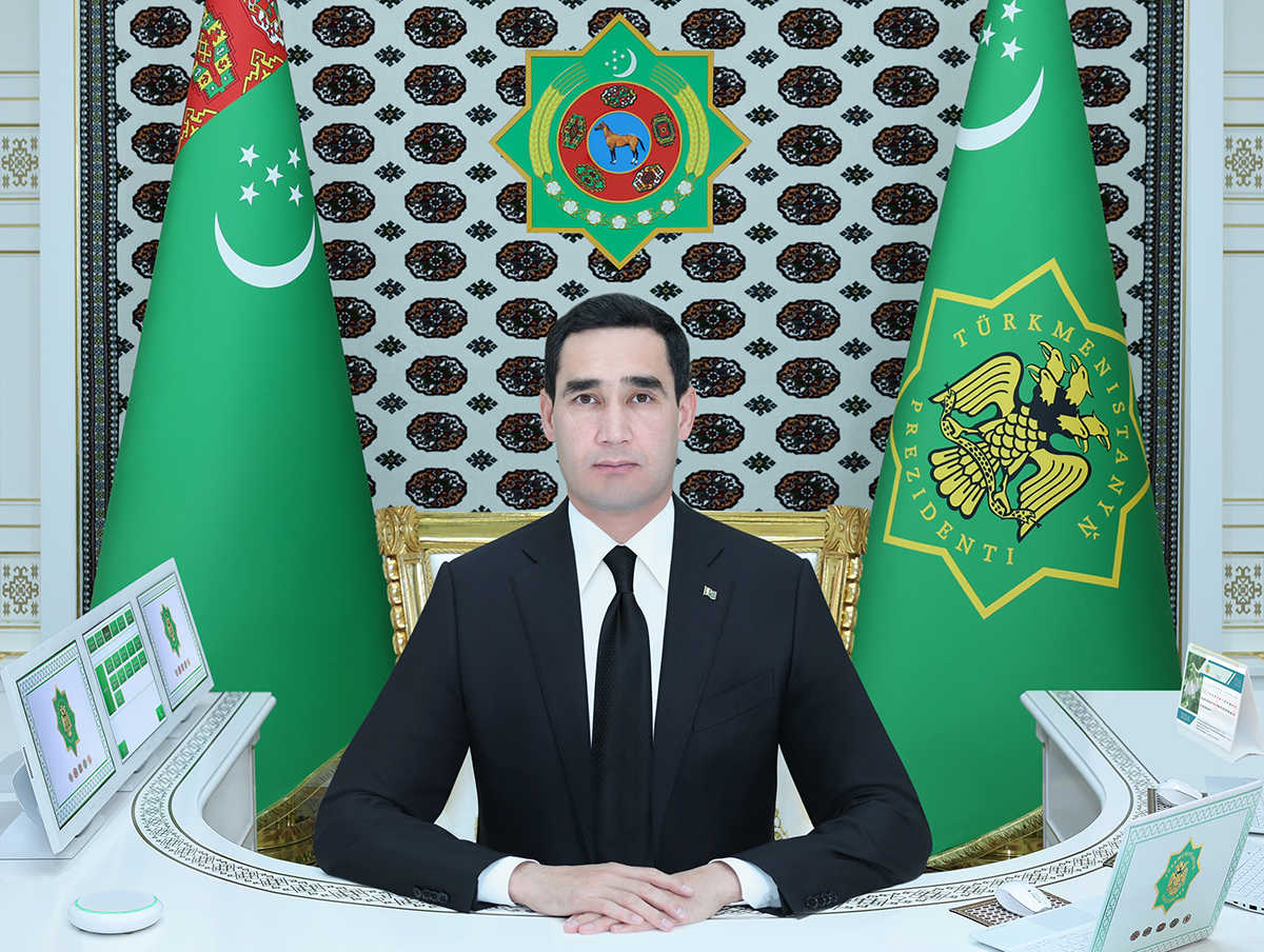 The President of Turkmenistan held a working meeting via the digital system