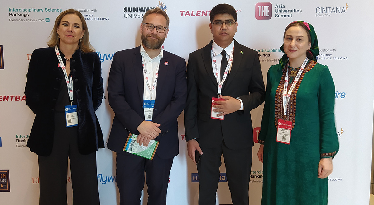 Туркменская делегация приняла участие в Саммите азиатских университетов THE в Куала-Лумпуре