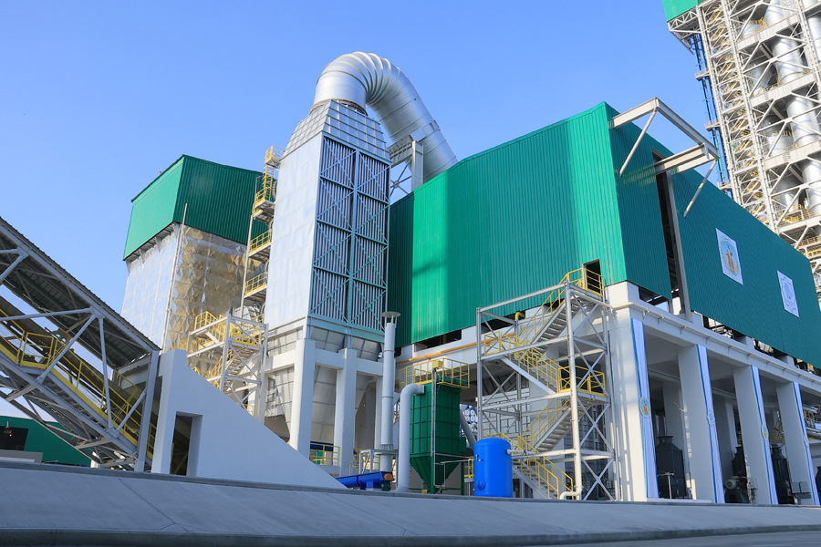 Türkmenistanyň Prezidenti Serdar Berdimuhamedow Bäherden sement zawodynyň ikinji tapgyrynyň açylyş dabarasyna gatnaşdy