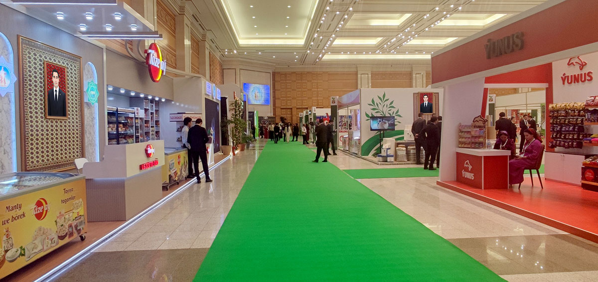 В Туркменистане проводится Международная выставка современных технологий пищевого производства
