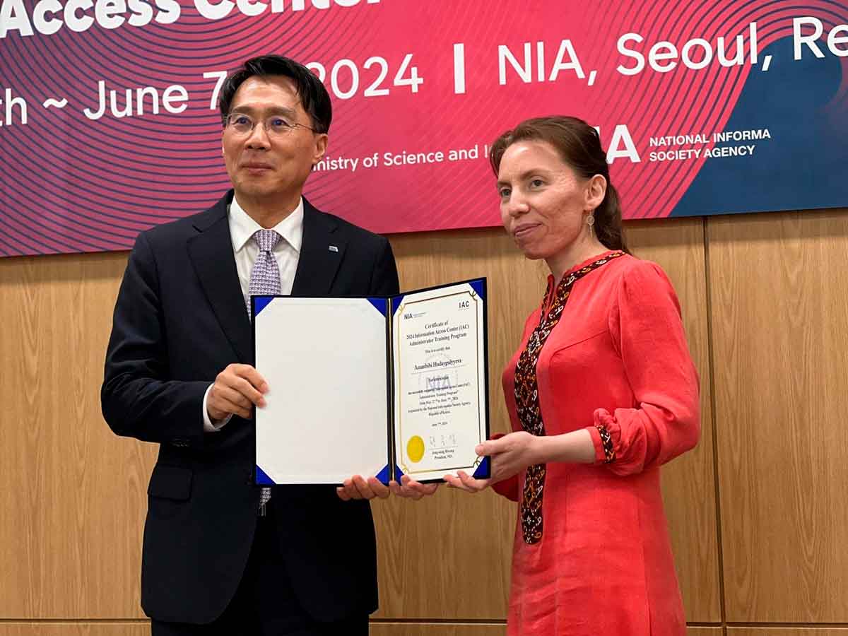 Представители Туркменистана приняли участие в тренинге для администраторов центров доступа к информации