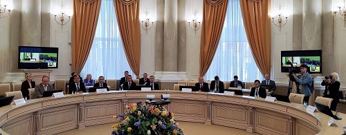 GDA-nyň baş edarasynda Magtymguly Pyragynyň doglan gününiň 300 ýyllygyna bagyşlanan halkara forumyň konsepsiýasy bilen tanyşdyryldy