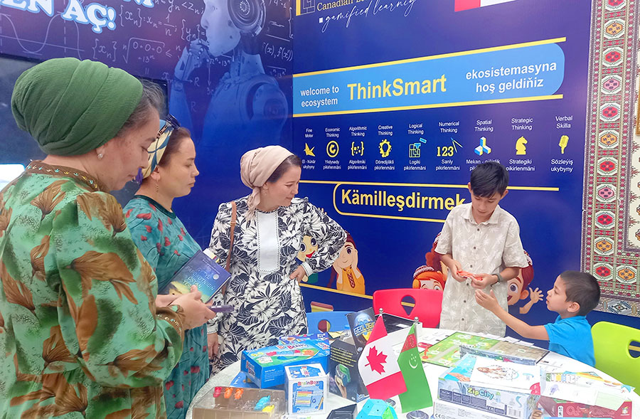 Türkmenistanda «ThinkSmart» atly täze okuw merkeziniň açylmagy meýilleşdirilýär