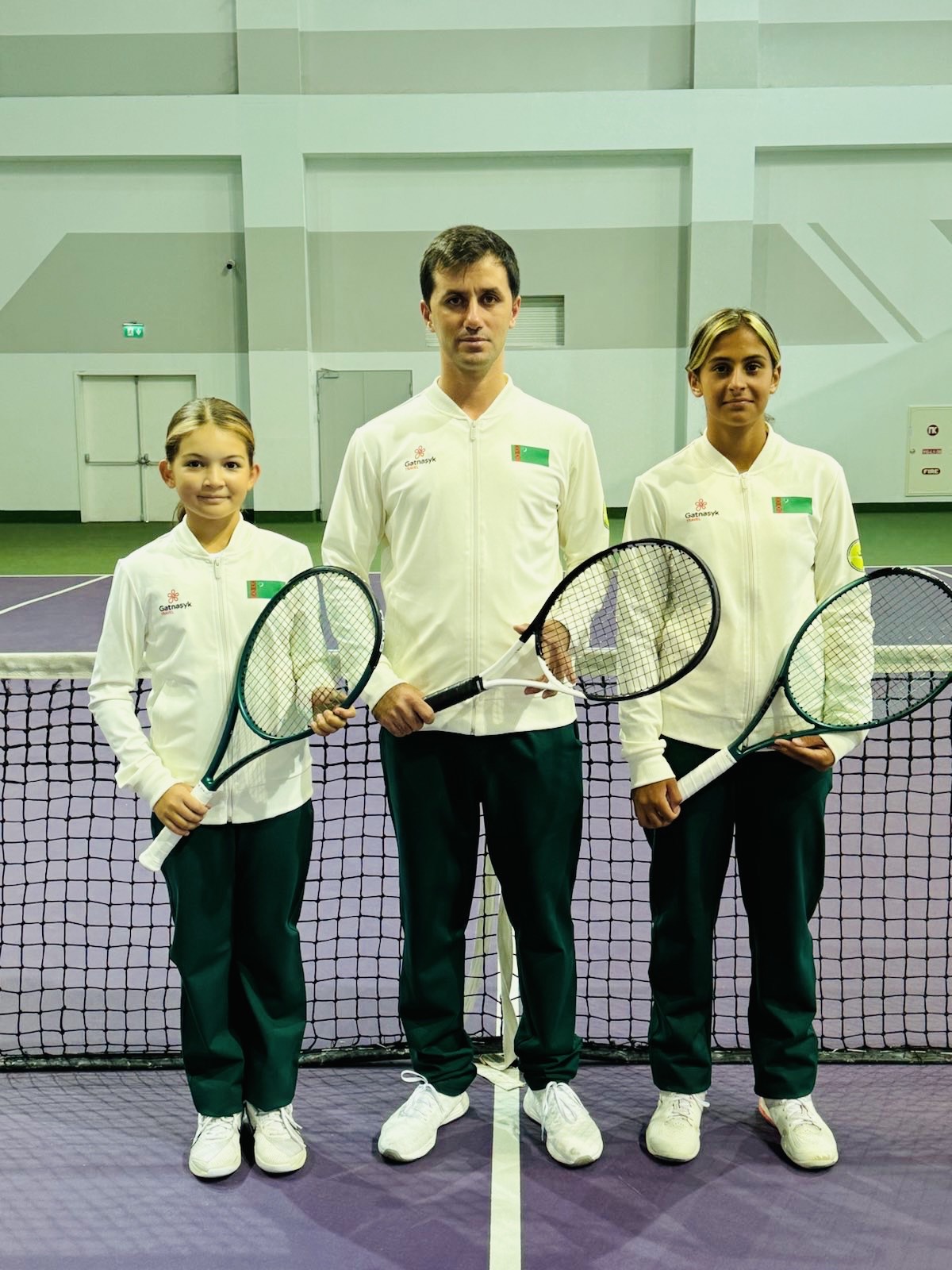 Two Turkmen tennis players invited to a prestigious junior tournament