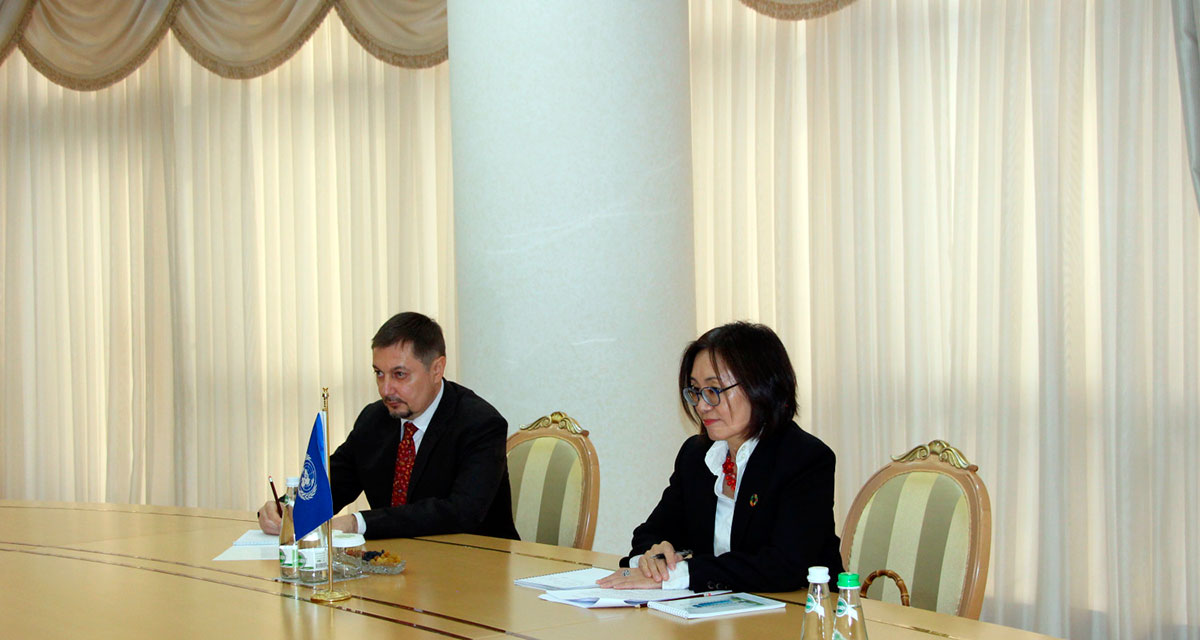 В МИД Туркменистана состоялась встреча с региональным директором UNDCO по Европе и Центральной Азии