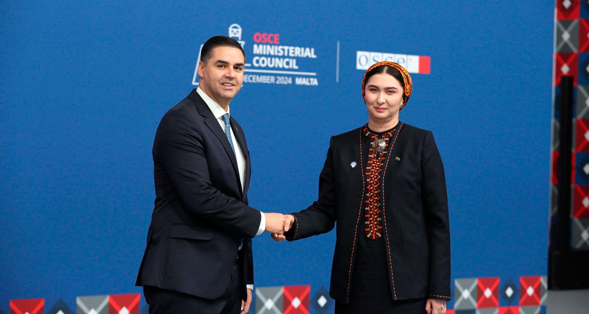 Делегация Туркменистана приняла участие в Совете министров ОБСЕ в Республике Мальта