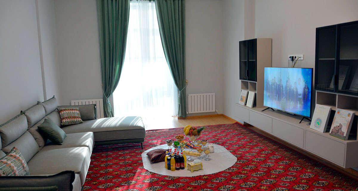 Торжественная церемония открытия жилого дома для сотрудников Посольства Туркменистана в Республике Узбекистан