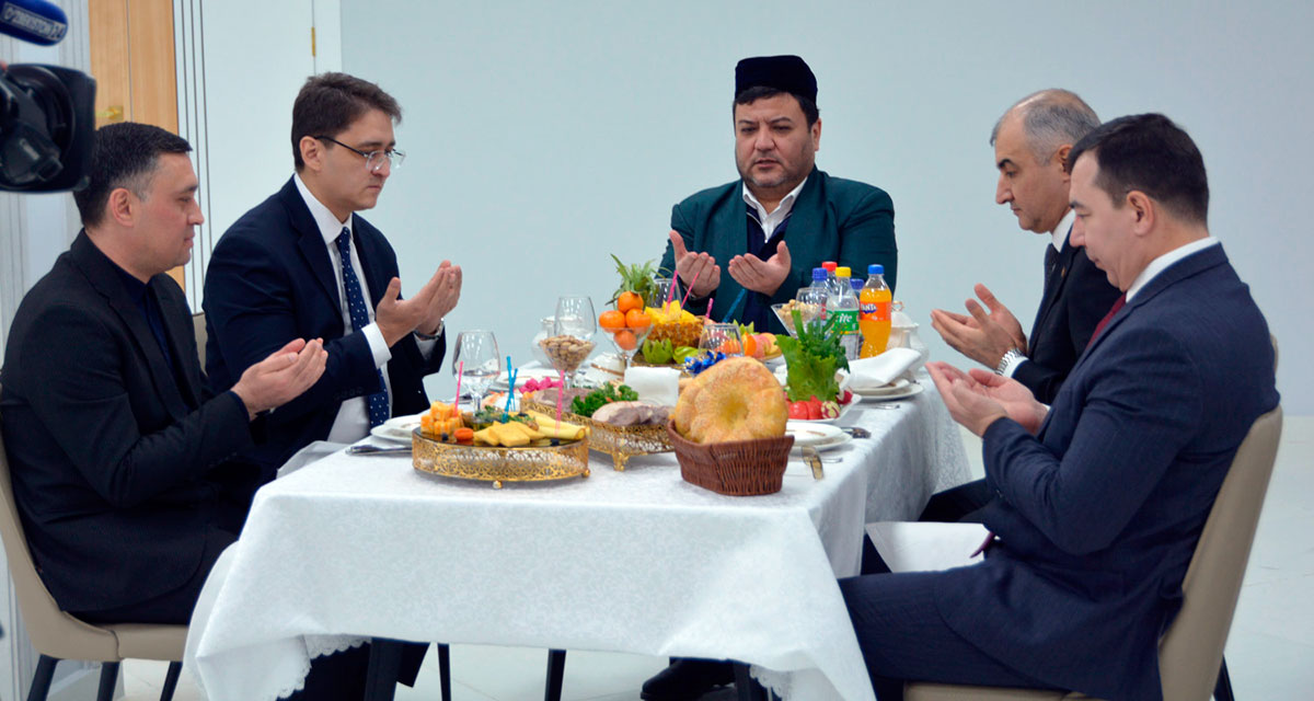 Торжественная церемония открытия жилого дома для сотрудников Посольства Туркменистана в Республике Узбекистан