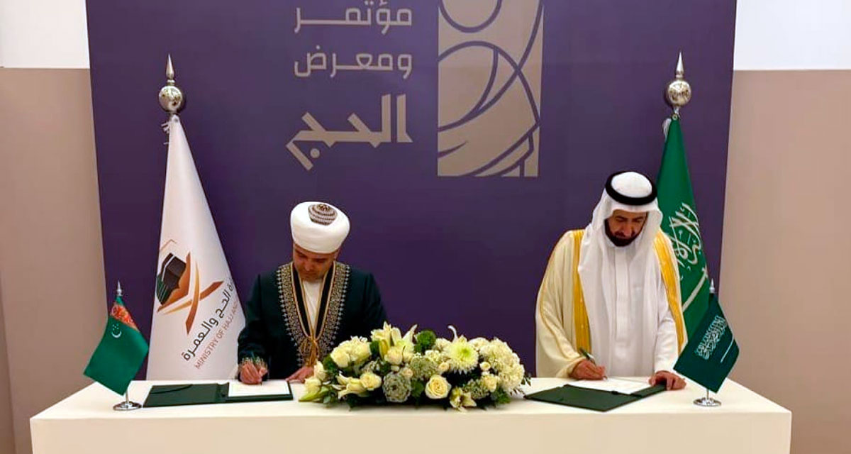 Türkmenistanyň wekiliýeti «Haj we umra hyzmatlary» atly dördünji maslahata we sergä gatnaşýar