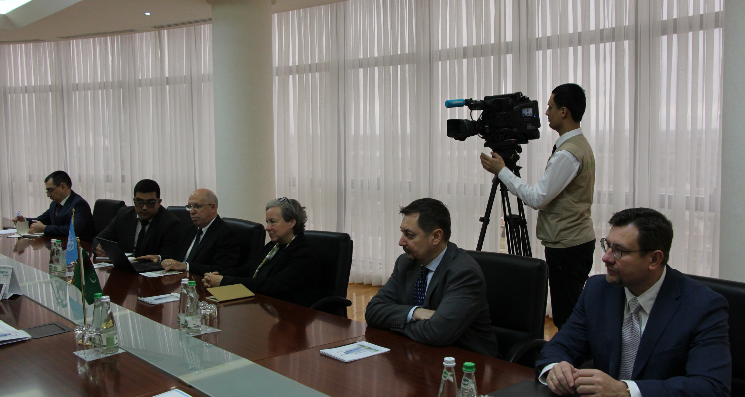 В МИД Туркменистана обсуждены вопросы расширения взаимодействия с ООН-Хабитат