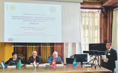 Türkmen wekiliýeti ESGCA taslamasynyň hyzmatdaşlarynyň ilkinji duşuşygyna gatnaşdy