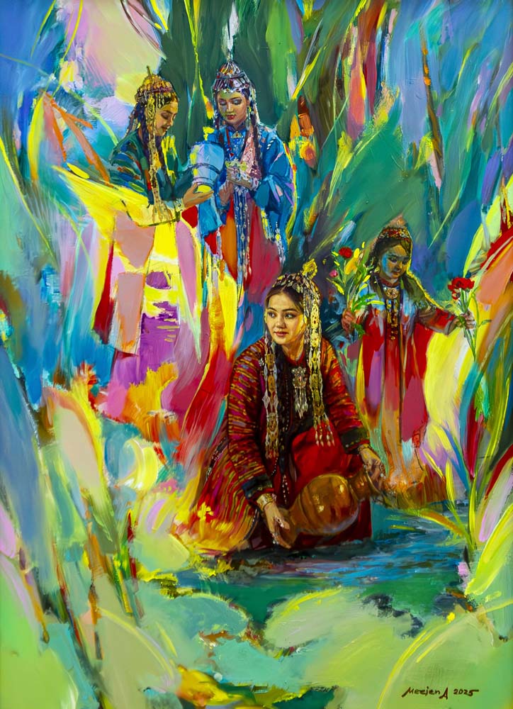 The authors of the exhibition works are teachers of art schools