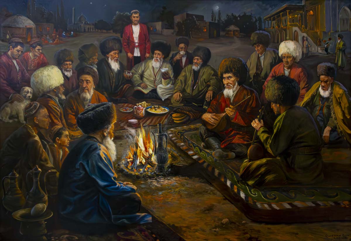 The authors of the exhibition works are teachers of art schools