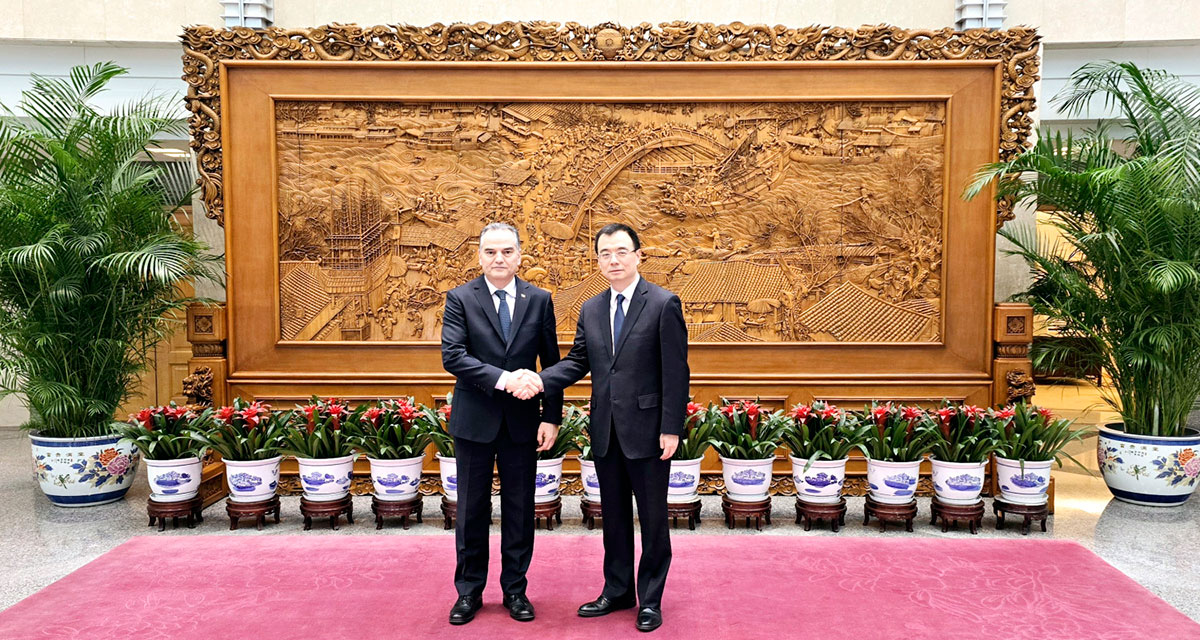 Türkmen-hytaý hyzmatdaşlygynyň ileri tutulýan ugurlary ara alnyp maslahatlaşyldy