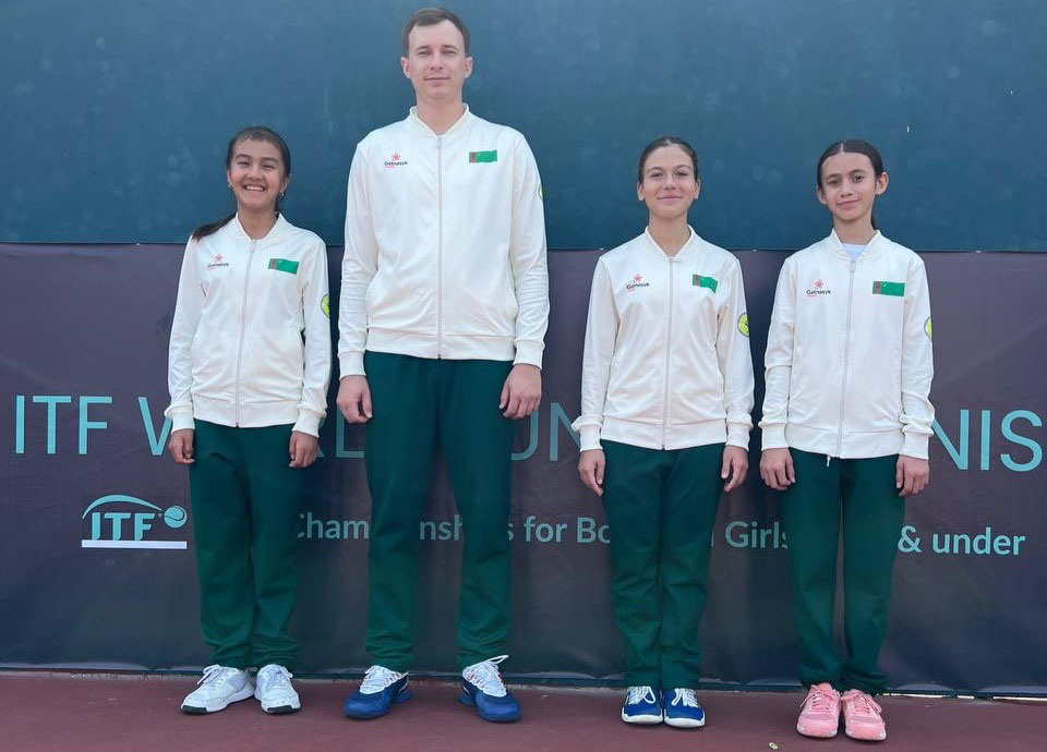 Turkmenistan U14 Tennis Players Among Top 5 at ITF World Junior Qualifying Tournament in Bahrain