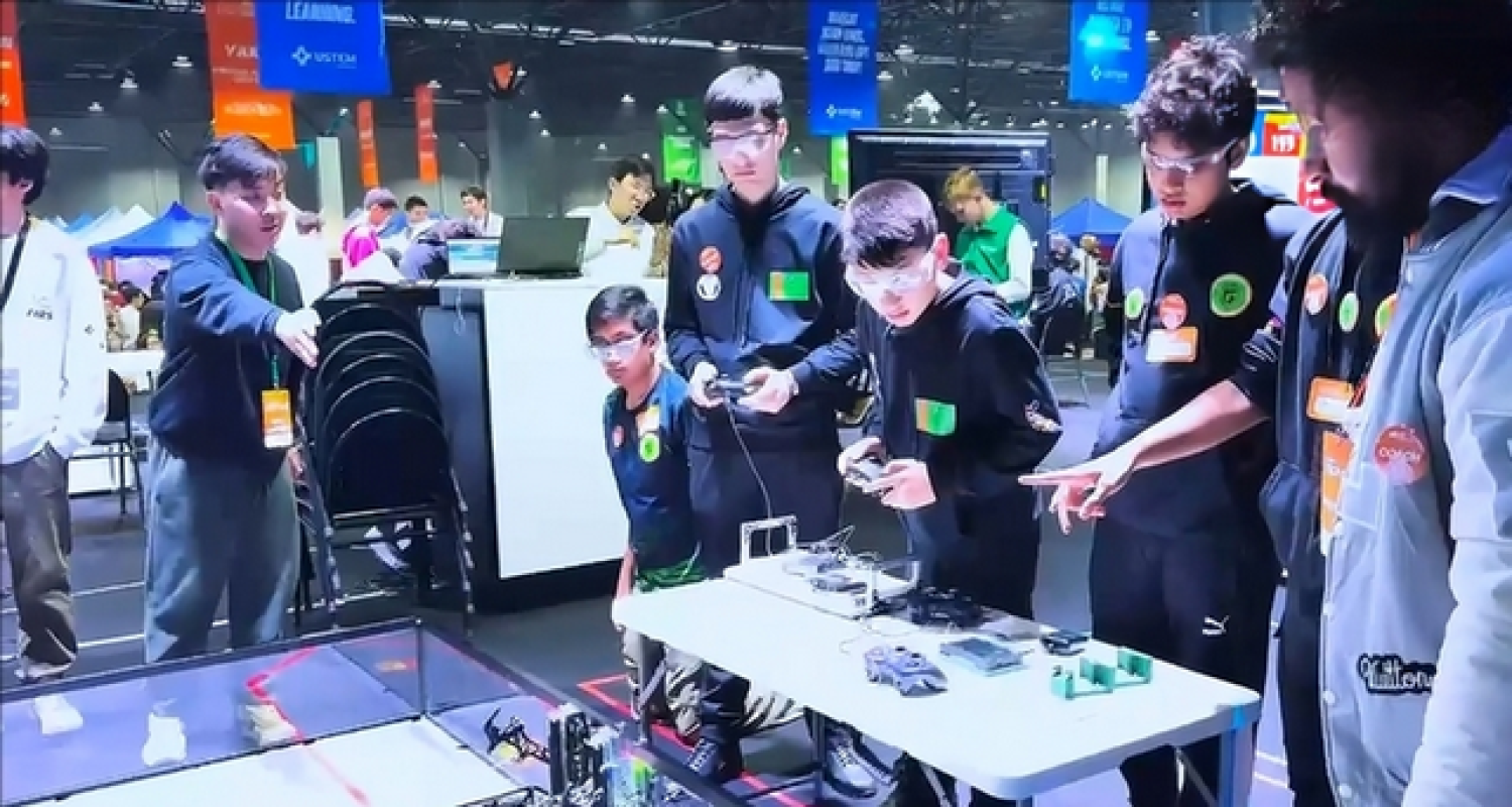 Young engineers of Turkmenistan take part in the International Robotics Championship «Almaty Tech Cup – 2025»