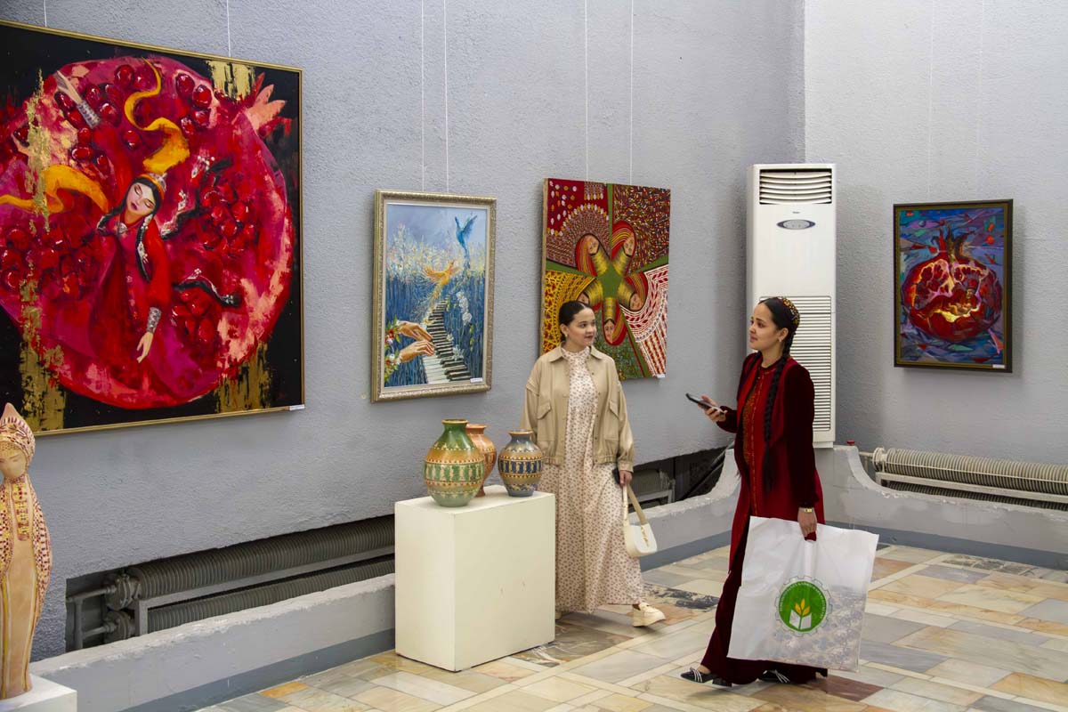 An exhibition of visual art works, created by women, has opened