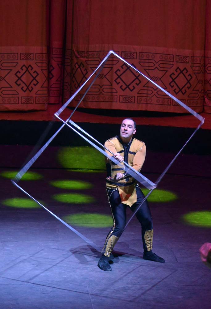 The "Galkynysh" group on tour in the Lebap velayat