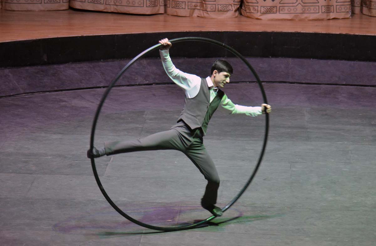 The "Galkynysh" group on tour in the Lebap velayat