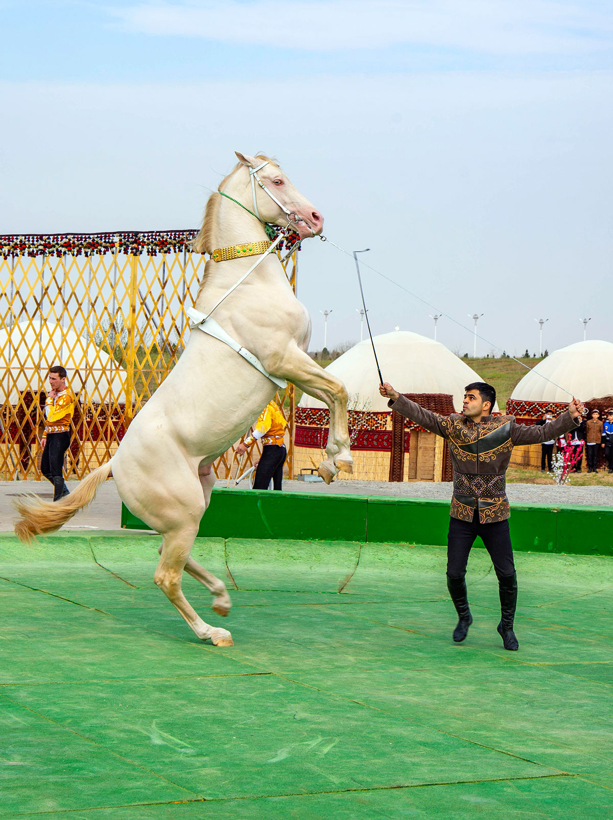 Photo report: the atmosphere of a large turkmen toy at the «Nowruz ýaýlasy»