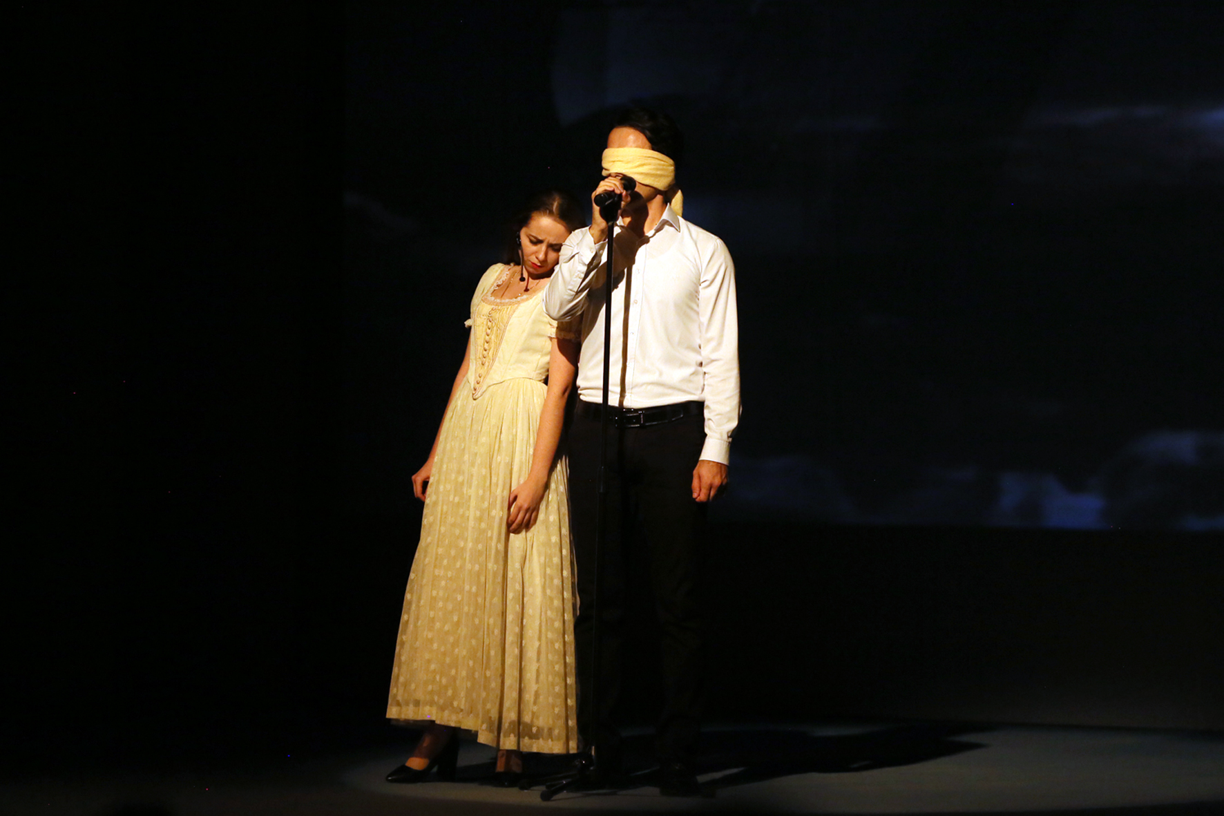 On the stage of the Pushkin Theater – Youth