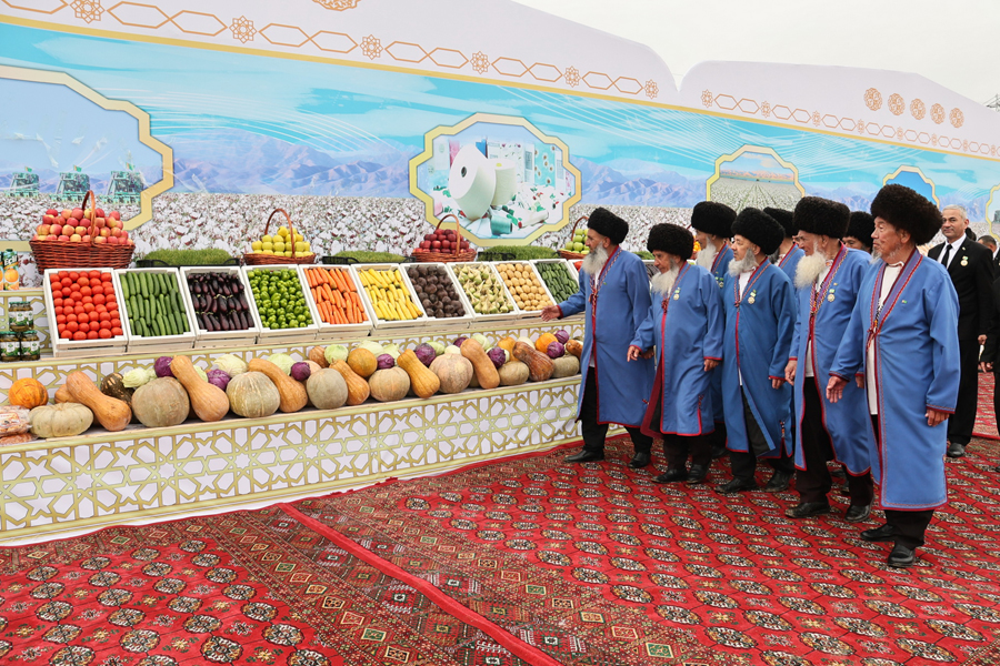 Türkmenistanda gowaça ekişine girişildi