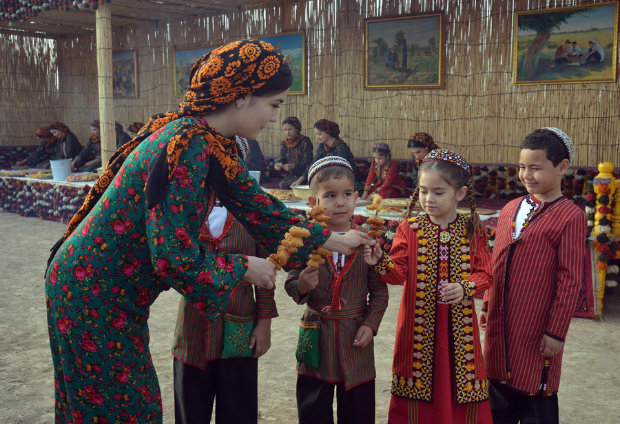 Türkmenistanda gowaça ekişine girişildi