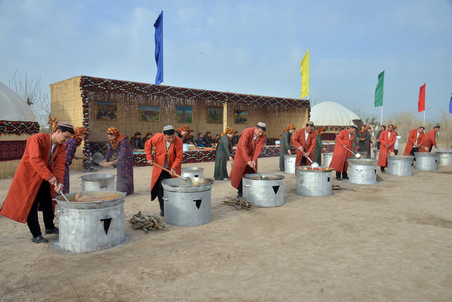 Türkmenistanda gowaça ekişine girişildi