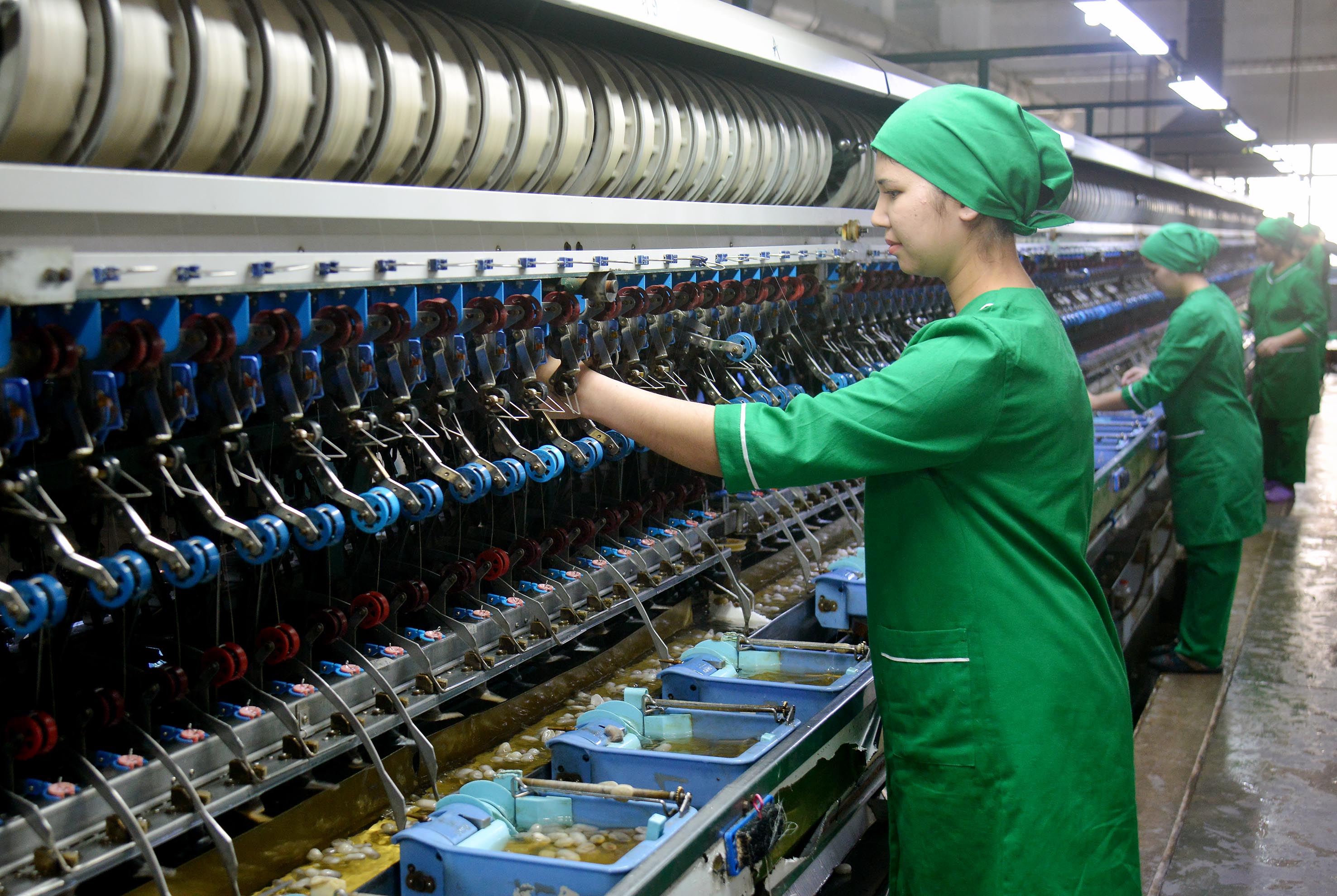 Silk winding production association: work raised to the level of art