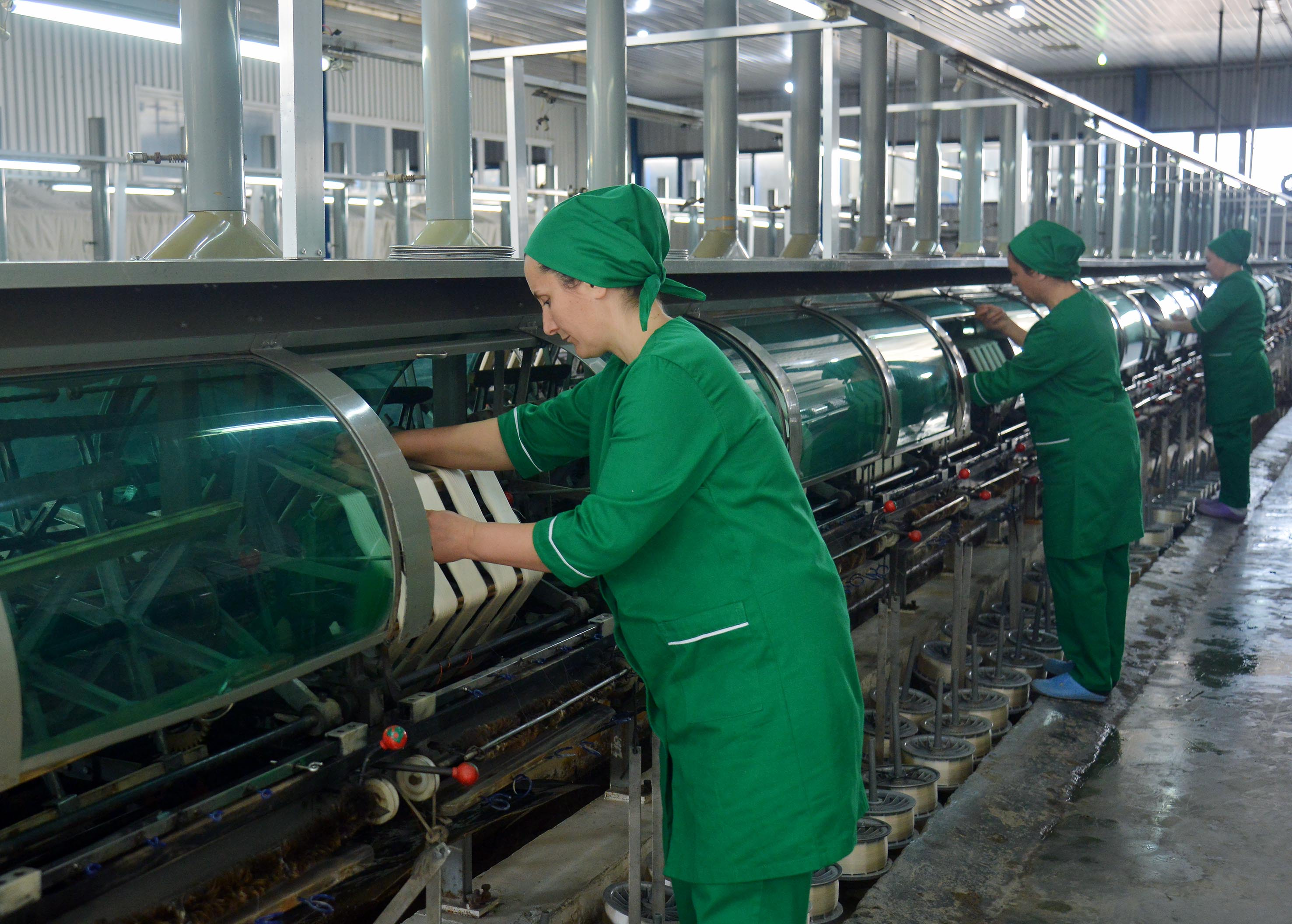 Silk winding production association: work raised to the level of art