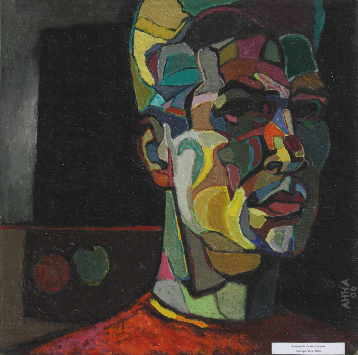 Works by master Annageldi Jumaniyazov and his two students on display