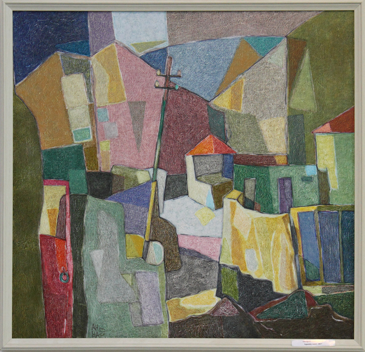 Works by master Annageldi Jumaniyazov and his two students on display