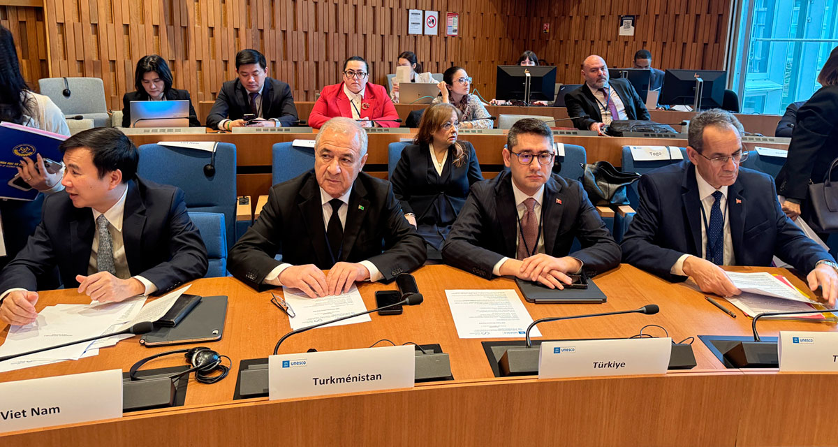 Президент Академии наук Туркменистана принял участие в Глобальном министерском диалоге по научной дипломатии в ЮНЕСКО