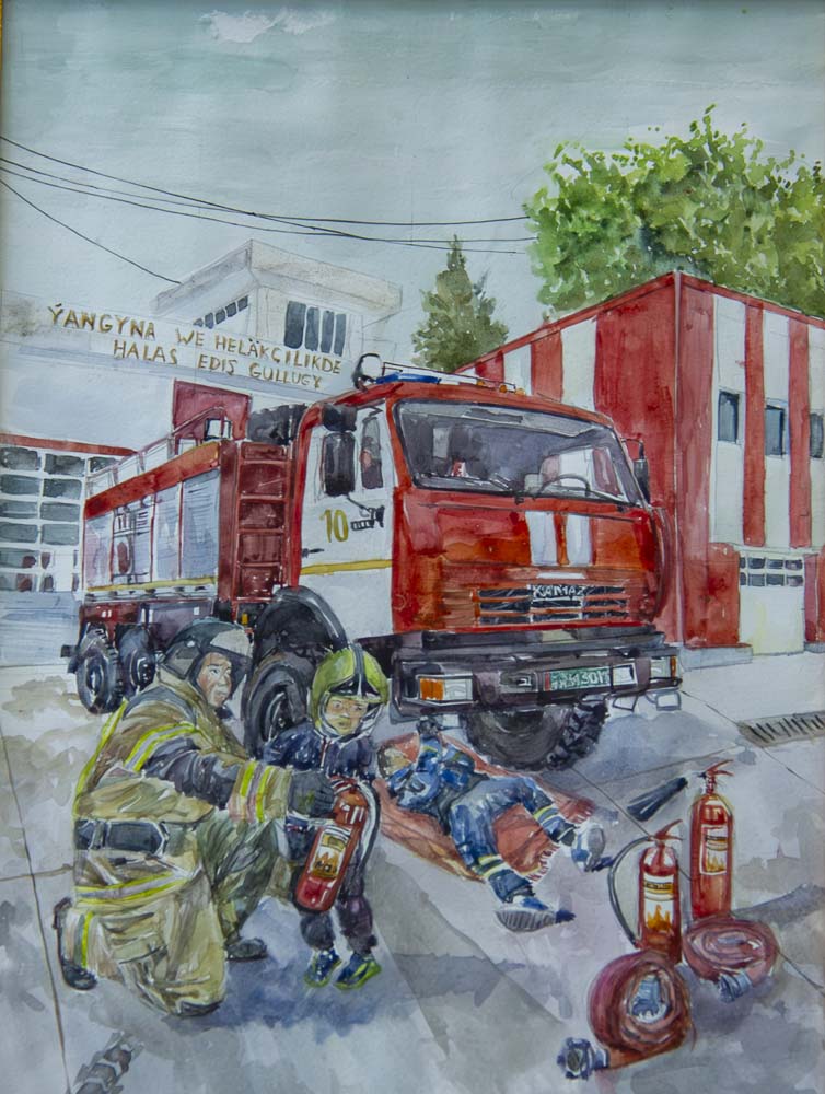 Выставка детских работ, посвященная Международному году мира и доверия