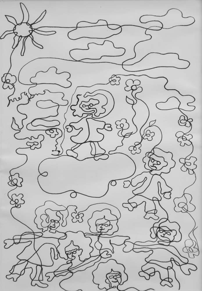 Выставка детских работ, посвященная Международному году мира и доверия