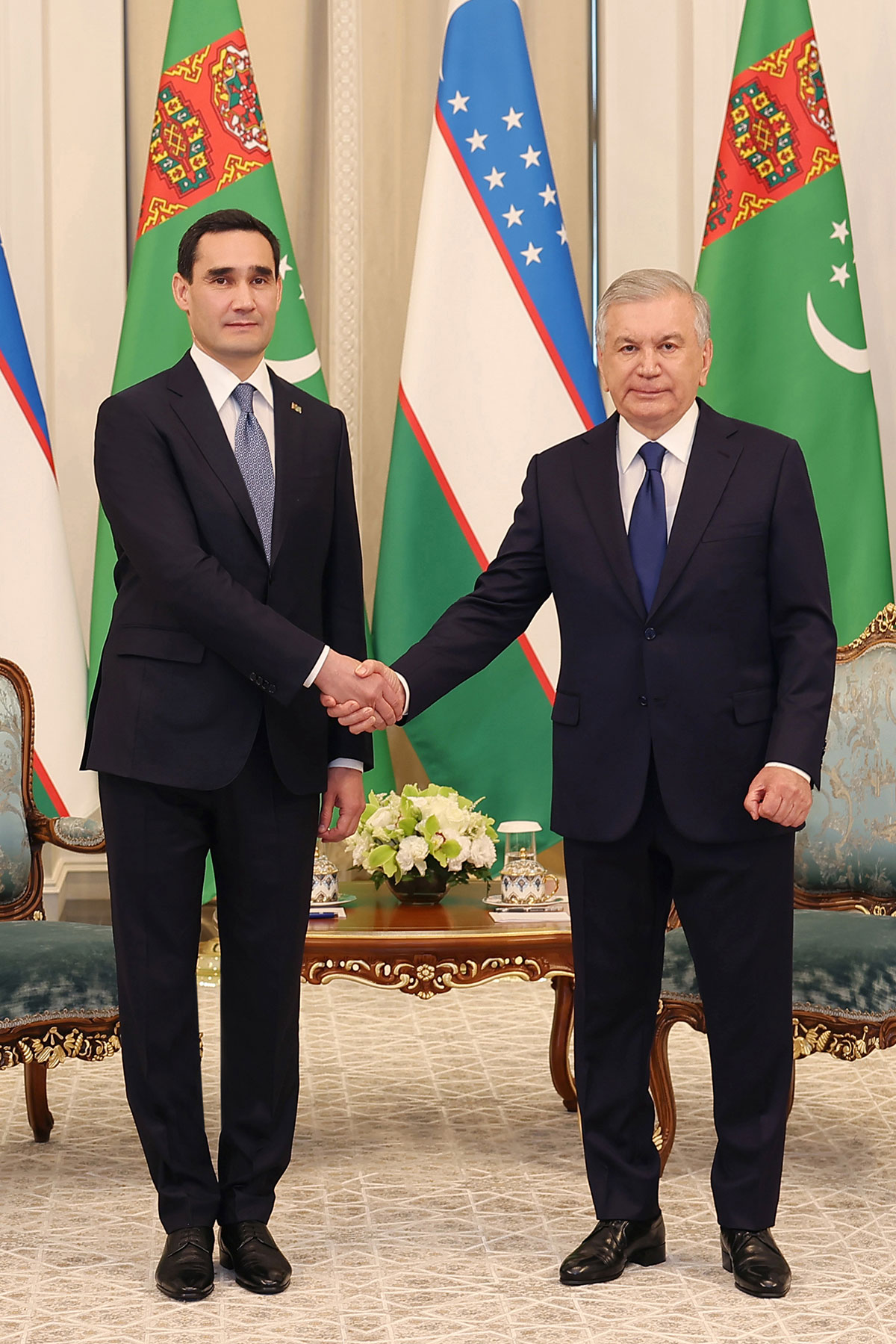 Meeting of the President of Turkmenistan with the President of the Republic of Uzbekistan
