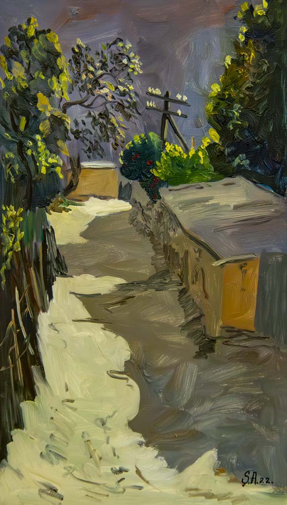 Shagylych Ataev: Turkmen landscapes in the style of impressionism